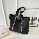 Customized Color Natural Cotton Big Capacity Cotton Canvas Tote Bag with Custom Logo for Daily Outing