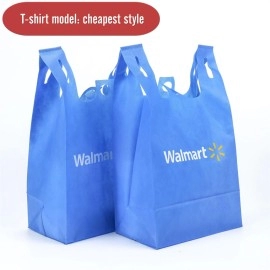 Custom Eco Non-woven Fabric Shopping Tote Bag pp Non Wovefabric Recycle Gift Shopping Tote Bags