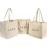 Customizable Promotional Canvas Tote Blank logo Printed Pattern Shopping Cotton Bag
