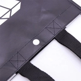 OEM High Quality Eco-Friendly Lulu Non-Woven Tote Bag Custom Logo Fashionable Reusable Shopping Bag Cheap Price