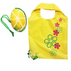 LATTIS Eco-friendly Reusable Portable Polyester Tote Nylon Folding Grocery Shopping Bag Shoulder Strap Custom Logo Recyclable