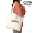 Fashionable Versatile LS Brand Pure Cotton Canvas Tote Customizable Multi-function Simple Design Grocery Bags Hand Length Handle