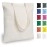 Wholesale Custom Print Logo Cheap Reusable Shopping Bags Cotton Canvas Tote Bag