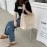 Wholesale Everyday Simplicity Custom Print Logo Thick Cotton Canvas Tote Bag Reusable Shopping Grocery Shoulder Bags with Pocket
