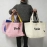 Reusable Designer Womens Handbags Cloth Bags Personalize Custom Blank Canvas Totes with Zipper and Pocket for Beach Grocery