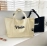 Reusable Designer Womens Handbags Cloth Bags Personalize Custom Blank Canvas Totes with Zipper and Pocket for Beach Grocery