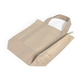 Women's Cotton Canvas Portable Office Tote Bag-Reusable for Beach Shopping & Travel with Customizable Logo & Design