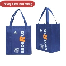 Custom Eco Non-woven Fabric Shopping Tote Bag pp Non Wovefabric Recycle Gift Shopping Tote Bags