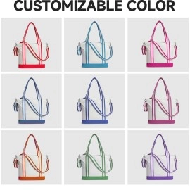 Customizable Size Solid Color Canvas Tote Bag Custom Canvas Tote Bag,Canvas Shoulder Bag,Plain Custom Canvas Bag