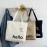 Custom Logo Business Printing Women's Reusable Eco-friendly Tote Bag Personalized Canvas Fabric Shopping Bag for Everyday Use