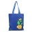Promotional Wholesale 100% Blue Cotton Fabric Tote Cotton Canvas Printed