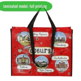Custom Eco Non-woven Fabric Shopping Tote Bag pp Non Wovefabric Recycle Gift Shopping Tote Bags