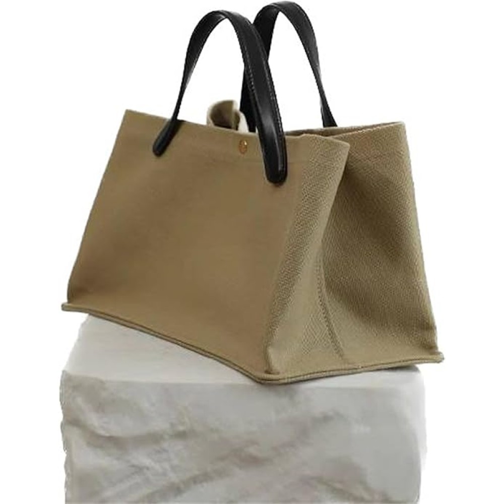 Women's Canvas Patchwork Handbag Large