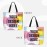 Colorful Customized Tote Bags
