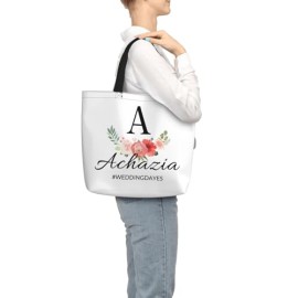 Simple flower pattern custom bag