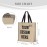 Brown Customized Canvas Tote Bag