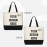 Custom Tote Bags for Women with Team Logo Text Picture