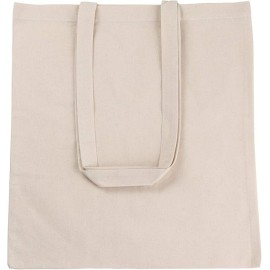 NATURAL color Recycled Cotton Tote Bags