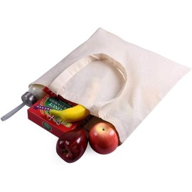 NATURAL color Recycled Cotton Tote Bags