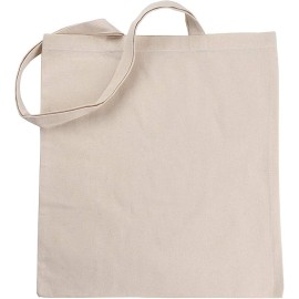 NATURAL color Recycled Cotton Tote Bags