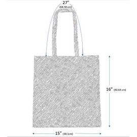 NATURAL color Recycled Cotton Tote Bags