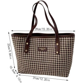 Tote Bag Women's Retro Large Canvas Handbags