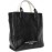 Golden Goose California Bag N-S Property Waxed Canvas Body Zipped Tote Bag - Black